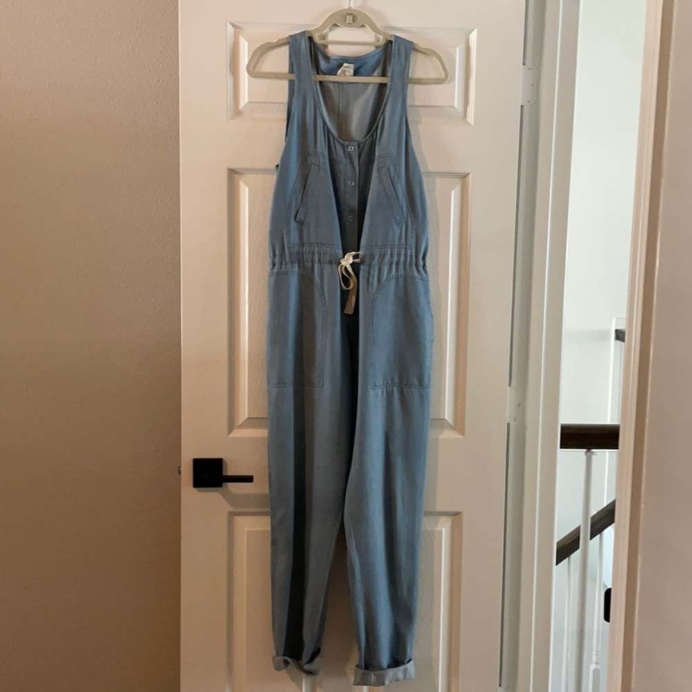 L’AGENCE soft denim jumpsuit